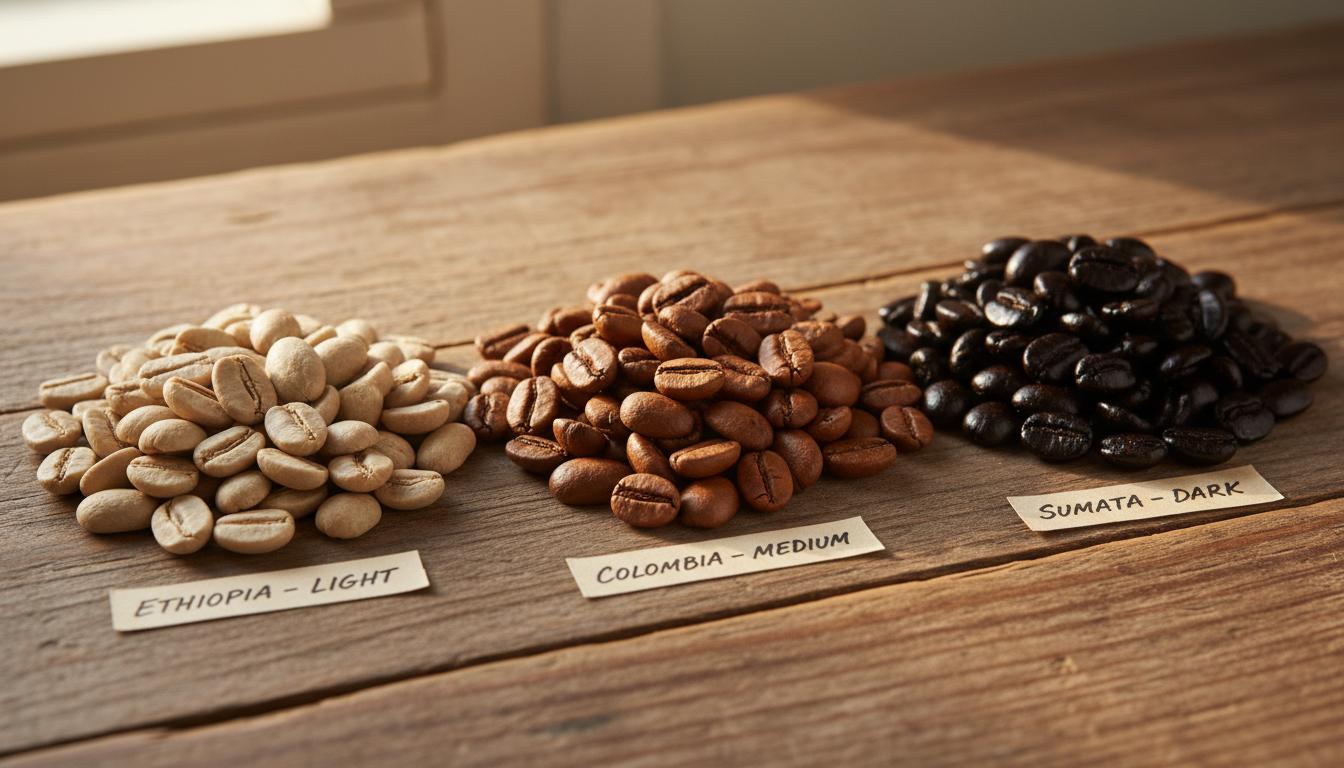 Coffee Beans and Grind Sizes